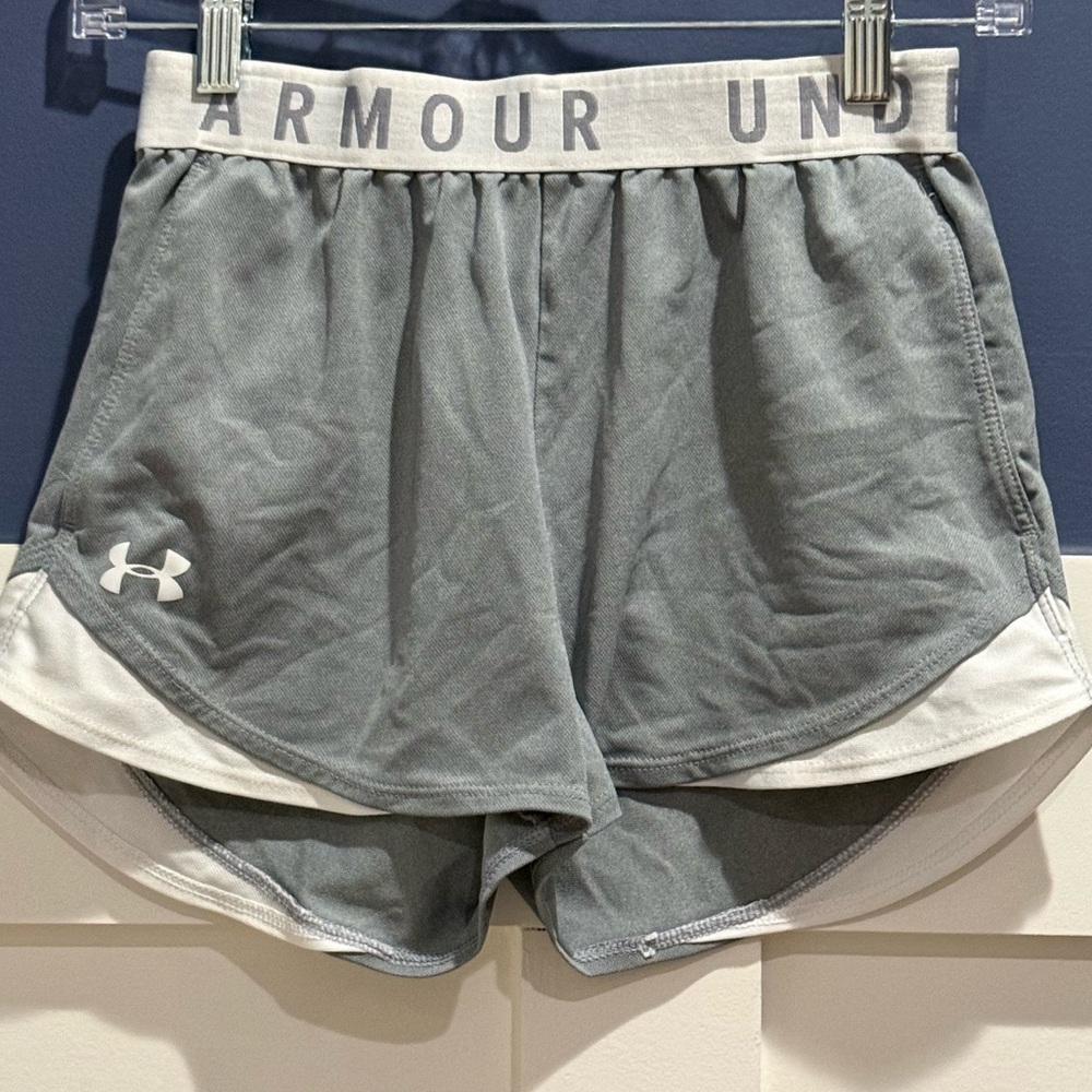 Under Armour Gray Athletic Shorts